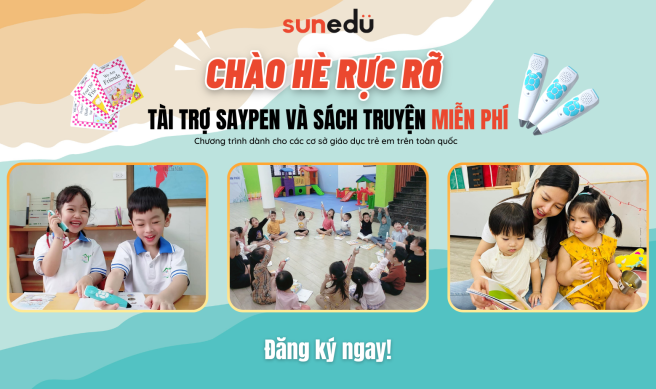 MIỄN PHÍ TRIỂN KHAI THỬ NGHIỆM CHƯƠNG TRÌNH HỌC TIẾNG ANH CÙNG SAYPEN